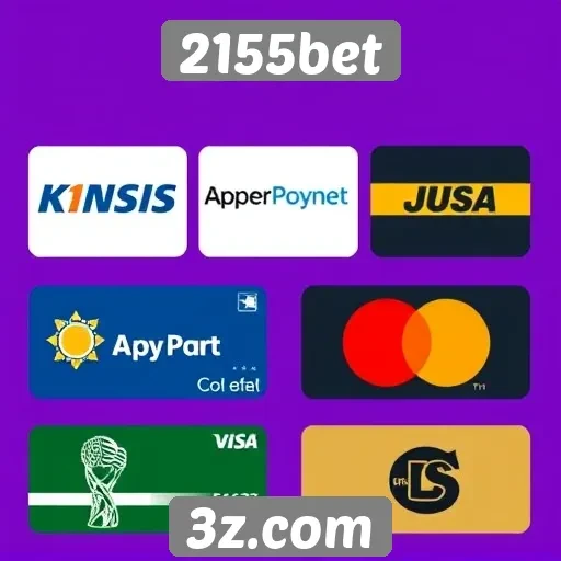 Métodos de pagamento disponíveis no 2155bet