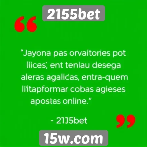 Avaliações de usuários sobre a 2155bet