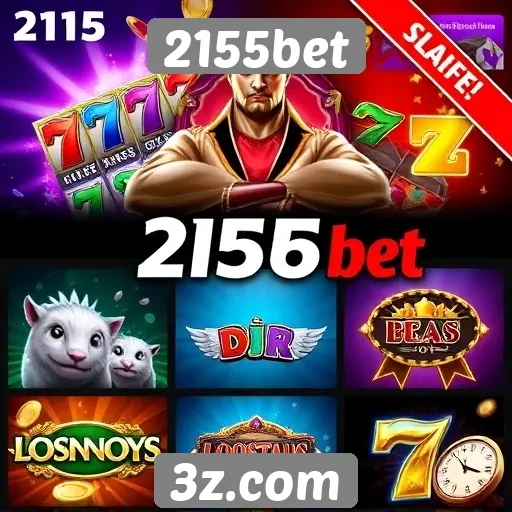 Variedade de jogos oferecidos pela 2155bet